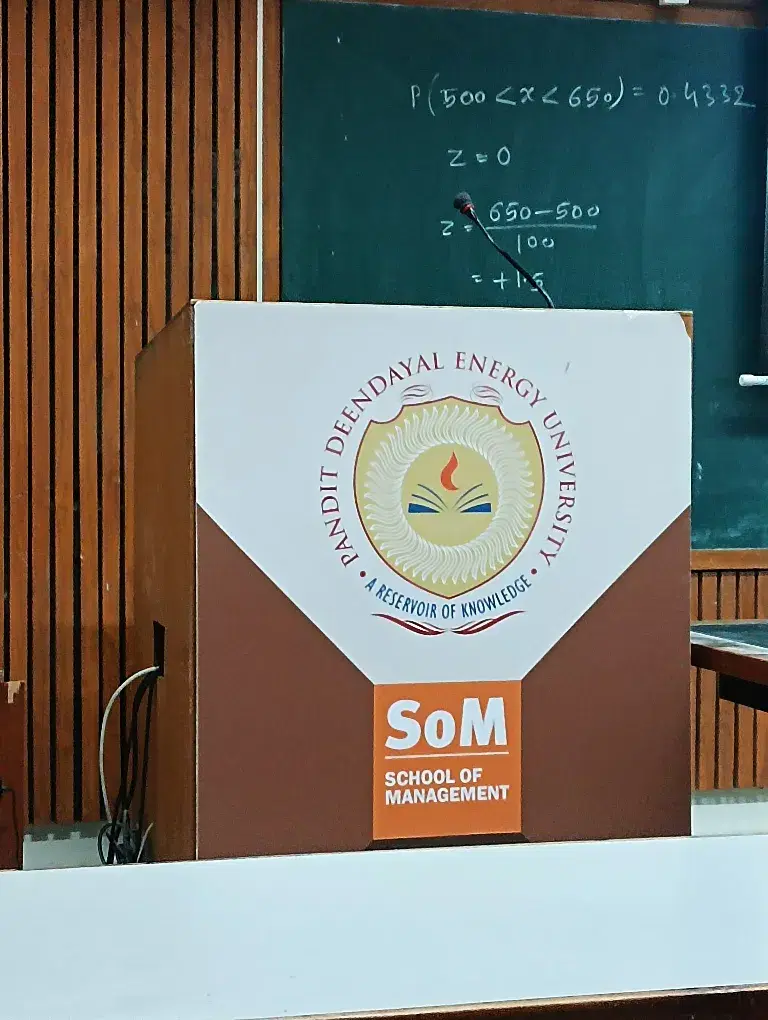 PDEU Classroom photo 2